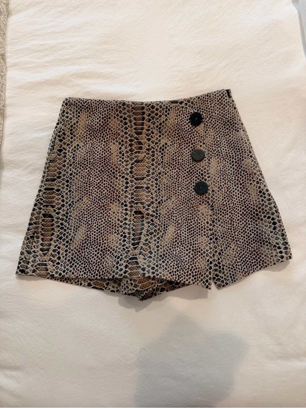 Zara Snake Skin Skort